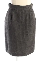 マイストラーダ Mystrada ストライプ ラッフル スカート /ek0419