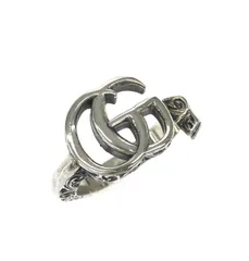 GUCCI グッチ SVリング/ダブルG/アラベスク  シルバー/925    シルバーカラー ユニセックス / 241016001835