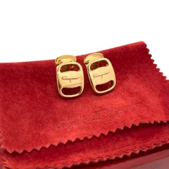 ◆Salvatore Ferragamo◆サルヴァトーレフェラガモ イヤリング ゴールドのサムネイル