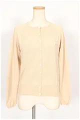 エムズグレイシー M'S GRACY フラワー刺繍 ワンポイント カーディガン /ek0418