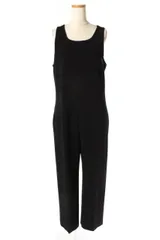 B&Y ユナイテッドアローズ BEAUTY&YOUTH ビューティー&ユース エイチ H ダブルクロス DOUBLE CLOTH オールインワン 2 黒 ブラック /tt0417