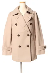 ユナイテッドアローズ UNITED ARROWS ジャケット Pコート ウール 34 ベージュ /ka0423のサムネイル
