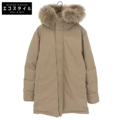 PYRENEX ピレネックス 新品同様 ANNECY アヌシー ファー付き ダウン ジャケット メンズ ベージュ M M