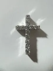 【 K18WG  /ネックレストップ 】 ダイヤモンド  0.15ct  0.83g