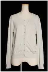 アベニールエトワール Aveniretoile 16SS パールボタン ニット カーディガン btm0502