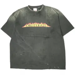 新品 SAINT MICHAEL セントマイケル 25SS 日本製 SS TEE / OBLITERATE ヴィンテージ加工Tシャツ SM-HR8-0000-013 XL BLACK SAINT Mxxxxxx トップス g23118のサムネイル