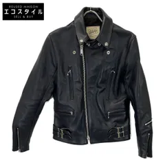 666 ライダースジャケット ネイビー サイズ38 666 トリプルシックス ダブルライダースジャケット 38 - メルカリ