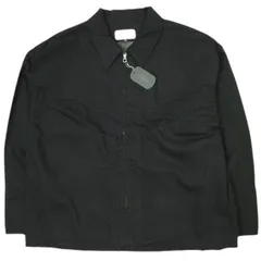 新品 LASTMAN x The Letters ラストマン ザ・レターズ 25SS 別注 日本製 WESTERN ZIP JACKET ウエスタンジップジャケット 251LM-JK01 L BLACK 定価99,000円 アウター g23139のサムネイル