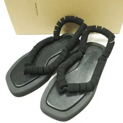 新品 Hender Scheme エンダースキーマ 日本製 thong ネオプレーン トングサンダル ol-rs-tng 1(22.5-23cm) BLACK 定価34,100円 シューズ g22929のサムネイル