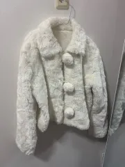 実物 ポンポンボタン メルカリ 姫ギャル 姉ギャル ファージャケット