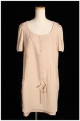 トゥービーシック TO BE CHIC 半袖 切替 ワンピース ミニ チュニック /km0510