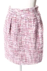 リランドチュール Rirandture 18SS ツイード タック ミニ スカート /ka0516