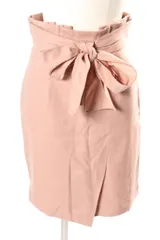 ジャスグリッティー JUSGLITTY 17AW 巻き風リボン スカート /mm0513