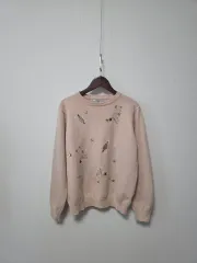 Leccove ライトピンク色 ニット セーター