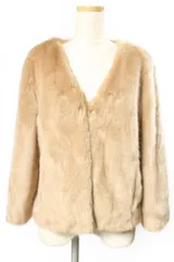 アプワイザーリッシェ Apuweiser-riche 17AW フェイクファー ショート コート /au0516のサムネイル