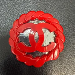 ◾︎ CHANEL (シャネル) ヴィンテージ デカココ ココマーク ラウンド 大振り ブローチ 希少 レア