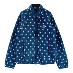 サイズ：1 PEARLY GATES パーリーゲイツ  フリース ジップジャケット 星 総柄 ネイビー系 [240101394003] ゴルフウェア レディース ストスト