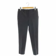 セオリー theory Light Saxony 2 Treeca 4 J ウールテーパードパンツ クロップド センタープレス ジッパーフライ 00 グレー /DO ■OS ■SH