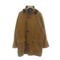 アクアスキュータム AQUASCUTUM ウォームコットン 中綿 フーディ コート アウター ミドル丈 L マスタード /MI ■OS ■SH