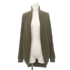 ローレンラルフローレン LAUREN RALPH LAUREN ショールカラーニットカーディガン 長袖 ケーブル XXS/XS カーキ /DO ■OSのサムネイル