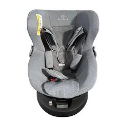 ★エールベベ クルット5 Oui グレー ISOFIX 回転式 チャイルドシート