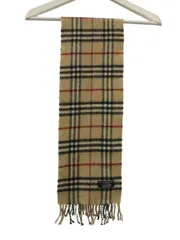 バーバリー ロンドン BURBERRY LONDON マフラー ノバチェック ベージュ系 ウール ✰AA★のサムネイル