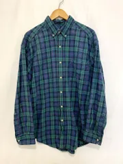 90s L.L.Bean エルエルビーン 長袖ボタンダウンチェックシャツ USA製 BD サイズ: L カラー: 画像参照 メンズ トップス