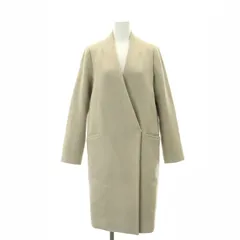 ユナイテッドトウキョウ UNITED TOKYO ノーカラーコート アウター ウール 1 グレージュ /NR ■OS