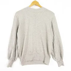 ロペピクニック ROPE Picnic ニット カットソー 長袖 バックリボン 40 ライトベージュ kz13573