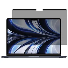 MacBook Air 13.6/13 (2022-2025、M2、M3、M4) 用 覗き見防止 マグネット式 プライバシーフィルター のぞき見防止 フィルム ブルーライトカット PC 液晶保護フィルム 両面使用可能 反射防止 着脱簡単 適格請求書発行可 0