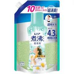 レノア 煮沸レベル消臭 抗菌ビーズ 部屋干し 花とおひさまの香り 詰め替え 1,810mL [大容量] 柔軟剤と一緒に使って効果長続き 1