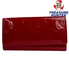 LOUIS VUITTON ルイヴィトン ヴェルニ ミュルティクレ4 ポムダムール M91976 4連キーケース 【102025418002】