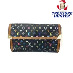 LOUIS VUITTON(ルイ・ヴィトン) モノグラムマルチカラー ポルトトレゾールインターナショナル M92658 長財布 【102062297001】