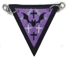 【中古】キーホルダー・マスコット(キャラクター) UNDEAD 刺繍ワッペンチャーム 「タイトーくじ本舗 あんさんぶるスターズ!-INSIDE-」 刺繍ワッペンチャーム賞