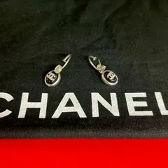 極 美品 00A CHANEL シャネル ヴィンテージ ココマーク GP ピアス