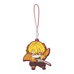 【中古】キーホルダー 我妻善逸 「鬼滅の刃 滅!カプセルラバーマスコット テレビアニメ『鬼滅の刃』シリーズ」