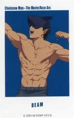 【中古】シール・ステッカー ビーム 「劇場版 チェンソーマン レゼ篇 大交流展 at baseyard tokyo トレーディング アートステッカー」