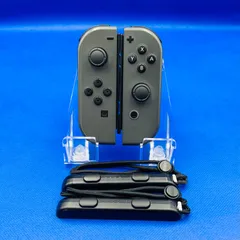 57【純正・動作確認済】Joy-Con グレー 左右(LR) セット ニンテンドー コントローラー