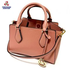 【中古】マイケルコース DARIA 2 IN 1 サッチェル スモール 2WAY ショルダーバッグ 35F0GDIC1L ハンドバッグ ピンク PVC レディース カバン 鞄 MICHAEL MICHAEL KORS 【101044918003】