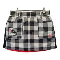 サイズ：L FILA GOLF フィラゴルフ  リバーシブル 中綿スカート チェック柄 グレー系 [240101407955] ゴルフウェア レディース ストスト