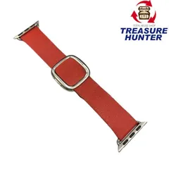 Apple Watch用バンド　本革モダン　バックルバンド　38mmケース　レッド　アップルウォッチ用 【101054197008】
