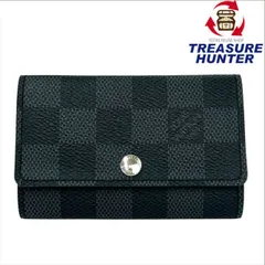 LOUIS VUITTON ダミエグラフィット ミュルティクレ6 N62662 6連キーケース ルイヴィトン 【102059869007】