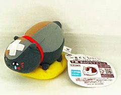 [중고]키홀더·마스코트(캐릭터) 블랙 냥코 손바닥 마스코트