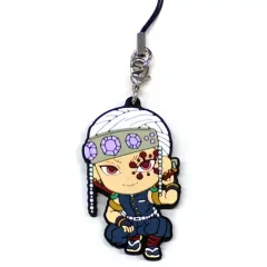 【中古】雑貨 宇髄天元 柱合会議ラバーストラップ きゅんキャラいらすとれーしょんず 「一番くじ 鬼滅の刃 ～弐～」 I賞