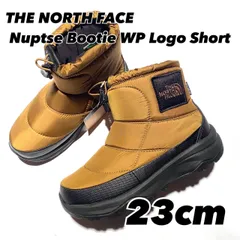 THE NORTH FACE  Nuptse Bootie WP Logo Short MG モスグリーンxTNFブラック NF52280 23cm