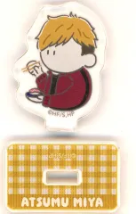 【中古】アクリルスタンド・アクリルパネル 宮侑 「ハイキュー!!プラザ トレーディングミニアクリルスタンド いただきます vol.1」