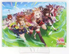 【中古】アクリルスタンド・アクリルパネル 3rd Anniversary Ver. 公式アクリルボード 「ウマ娘 プリティーダービー」