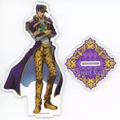 【中古】アクリルスタンド・アクリルパネル 空条承太郎 描き下ろしBIGアクリルスタンド 「ジョジョの奇妙な冒険 第六部 ストーンオーシャン×SWEETS PARADISE」