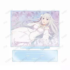 【中古】アクリルスタンド・アクリルパネル エミリア 特大アクリルスタンド 「Re：ゼロから始める異世界生活」