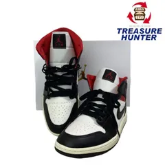 NIKE(ナイキ) ウィメンズ AIR JORDAN 1 MID(エアジョーダンミッド) 29cm BLACK/GYM RED-SAIL BQ-6472-061 メンズ スニーカー 【101058881005】